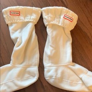 Hunter Boot Socks - size M - fleece